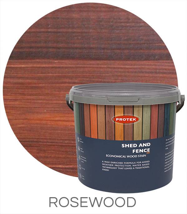 Rosewood woodstain & protect
